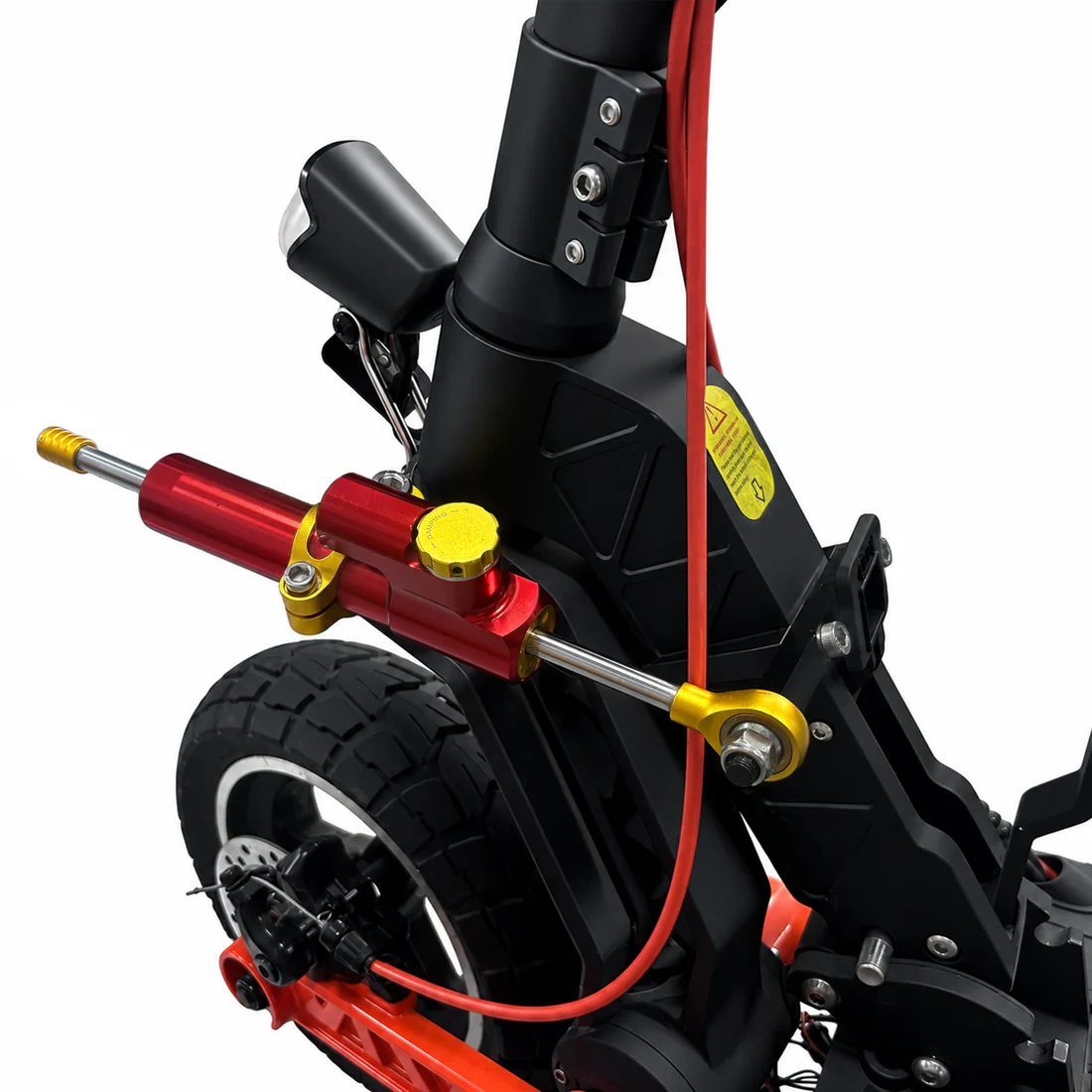 JOYOR compatible steering damper illustration